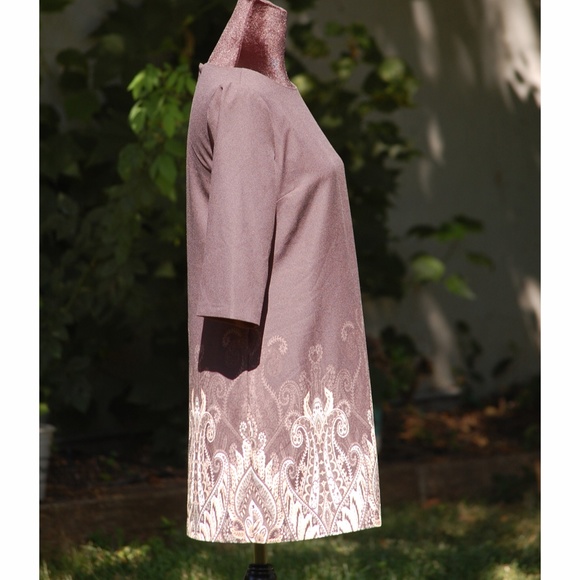 Banana  Republic Brown and Paisley Dress - Picture 6 of 6